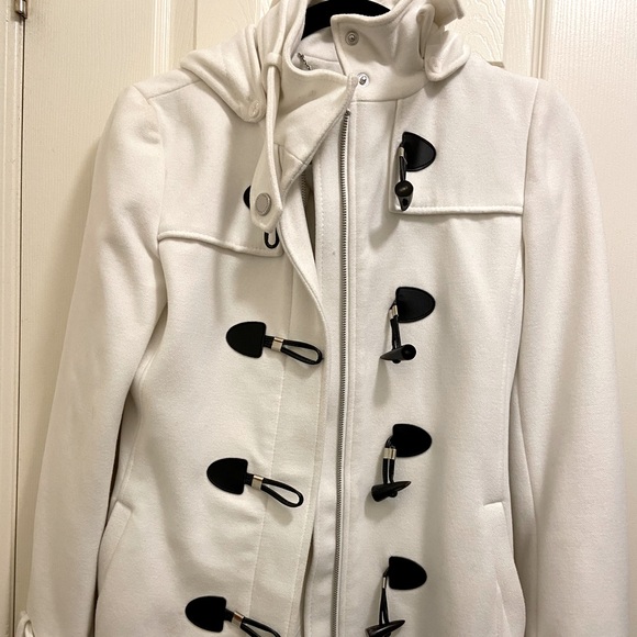 BCBG Ivory Jenny Toggle Coat - Picture 2 of 3